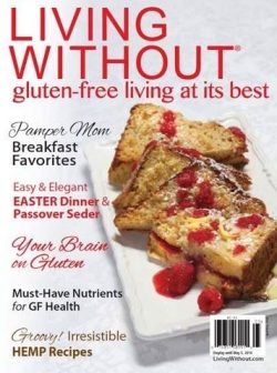 EZ gluten testing kit Magazine Mention - Living Without